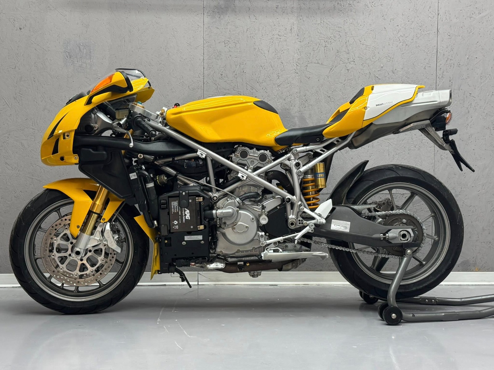 Ducati 999s Monoposto a libretto 7100km Gialla - immagine 5