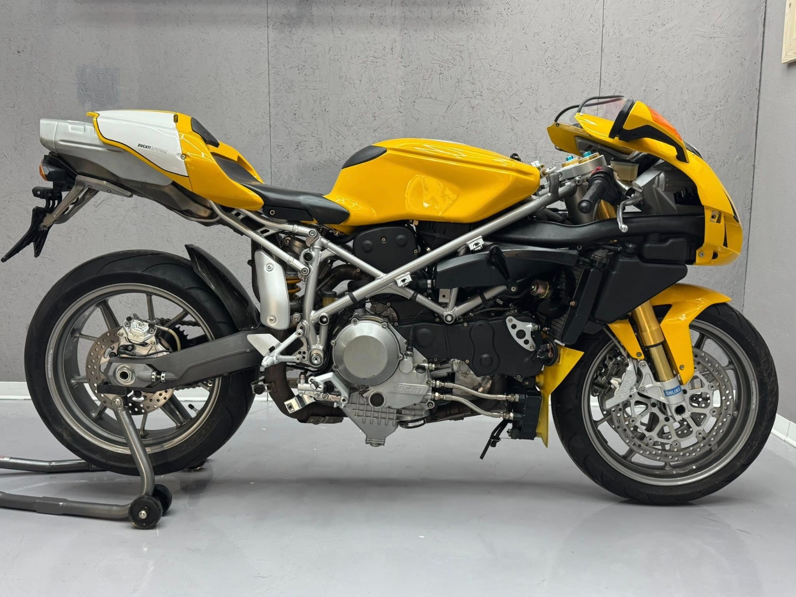 Ducati 999s Monoposto a libretto 7100km Gialla - immagine 6